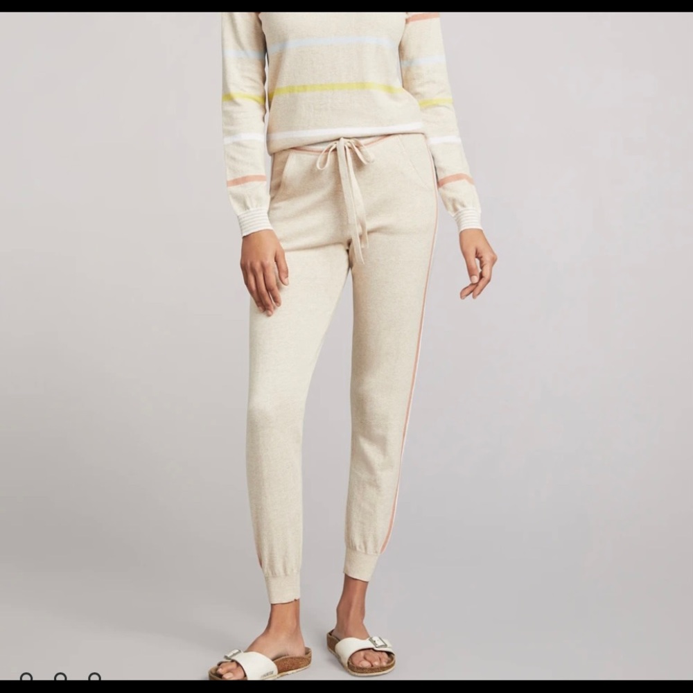 Fatherly cotton/cashmere lounge pants